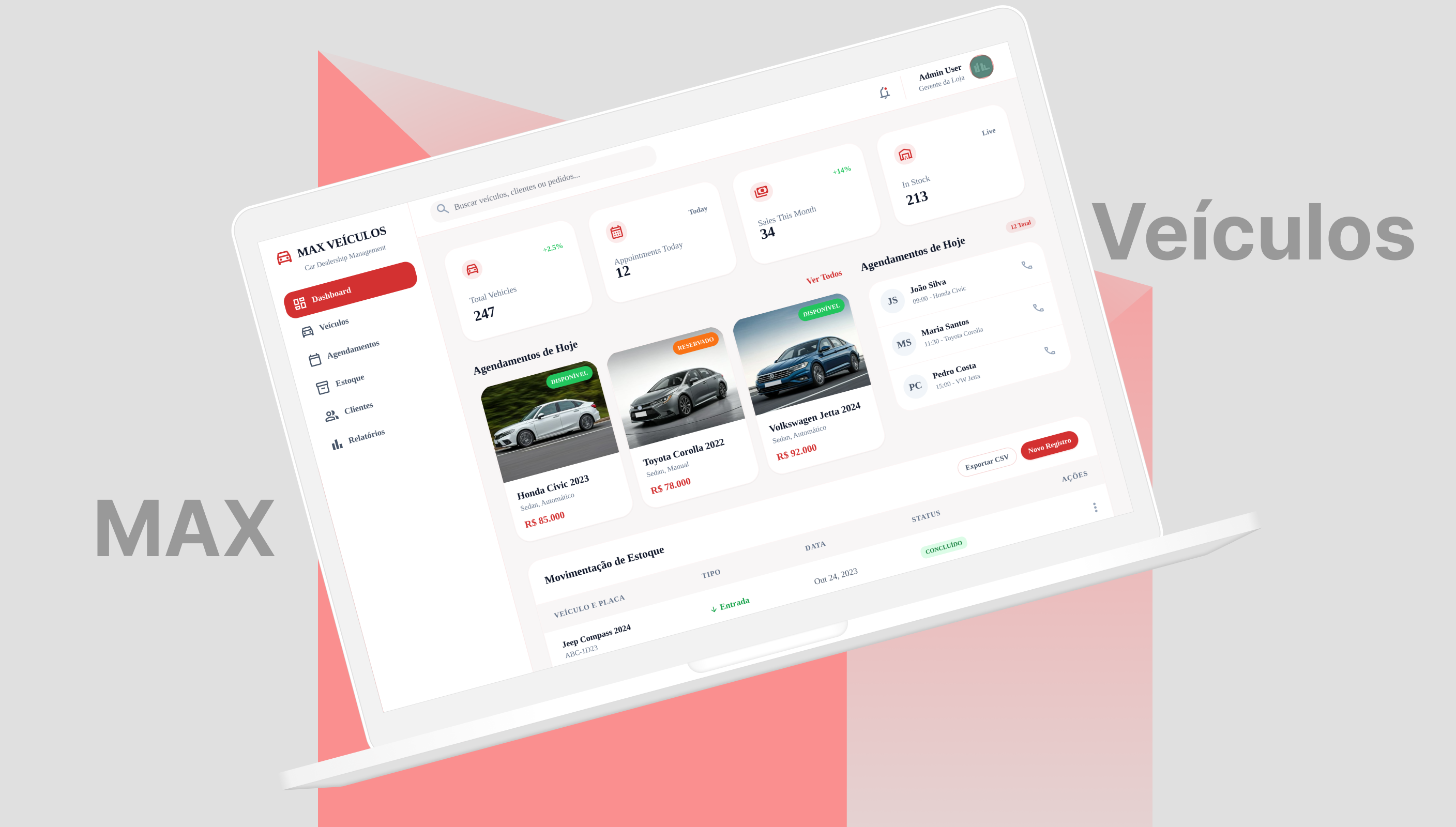 Dashboard Interface 1